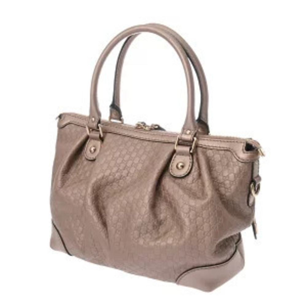 Gucci Leather Pink Bag Handbag ssima